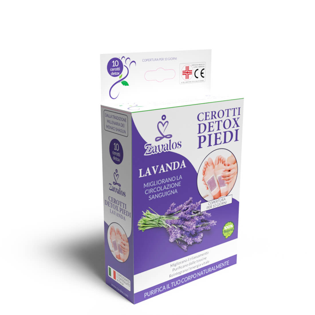 Cerotti detox Lavanda