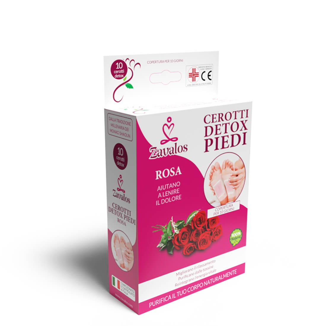 Cerotti detox Rosa